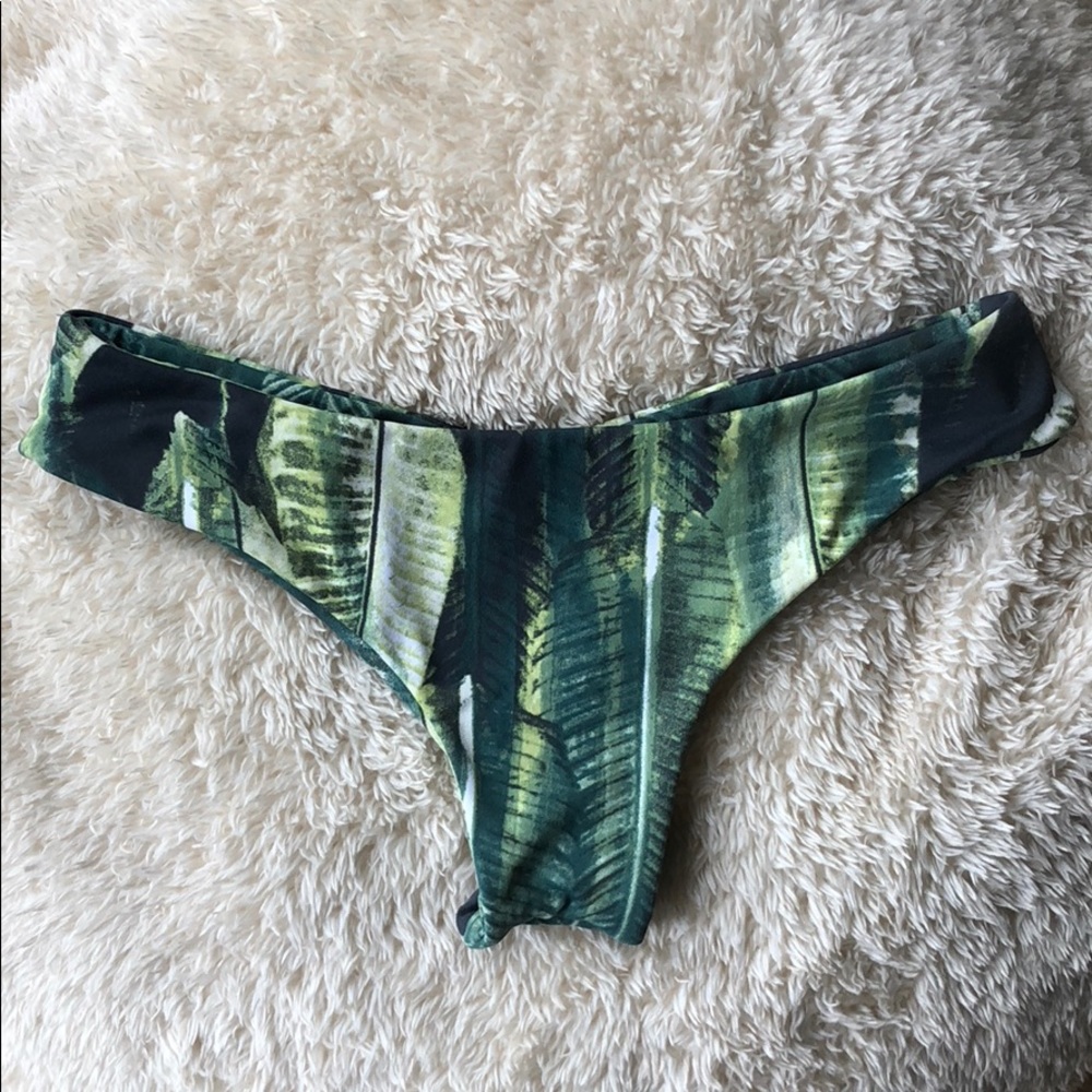 MIDORI BIKINI Bottoms - Palm Seamless Brayden Sz M